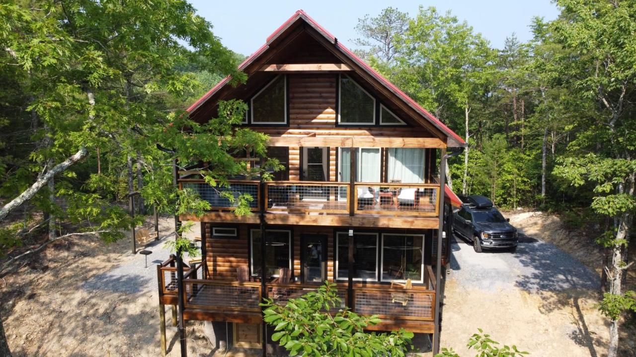Counting Stars Luxury Cabin! タウンゼンド エクステリア 写真