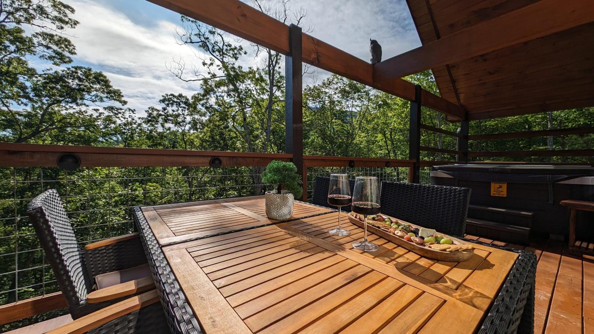 Counting Stars Luxury Cabin! タウンゼンド エクステリア 写真