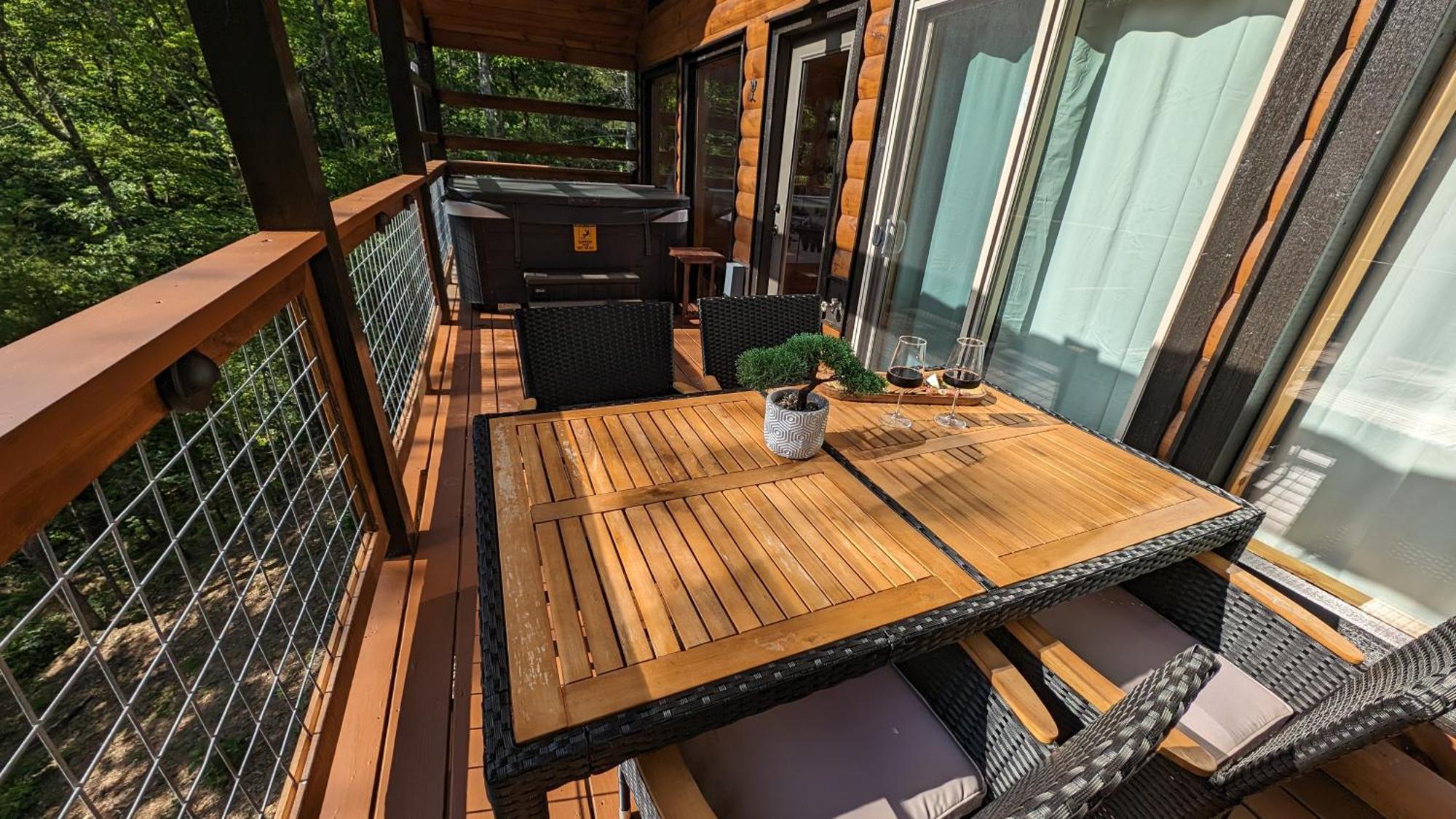 Counting Stars Luxury Cabin! タウンゼンド エクステリア 写真